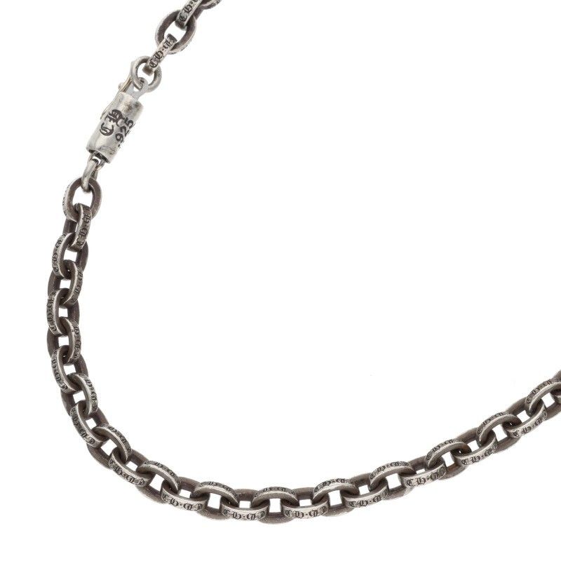 クロムハーツ PAPER CHAIN 18 ペーパーチェーン18 inch シルバーネックレス メンズ 12 28～1 6 発送 問い合わせ遅延