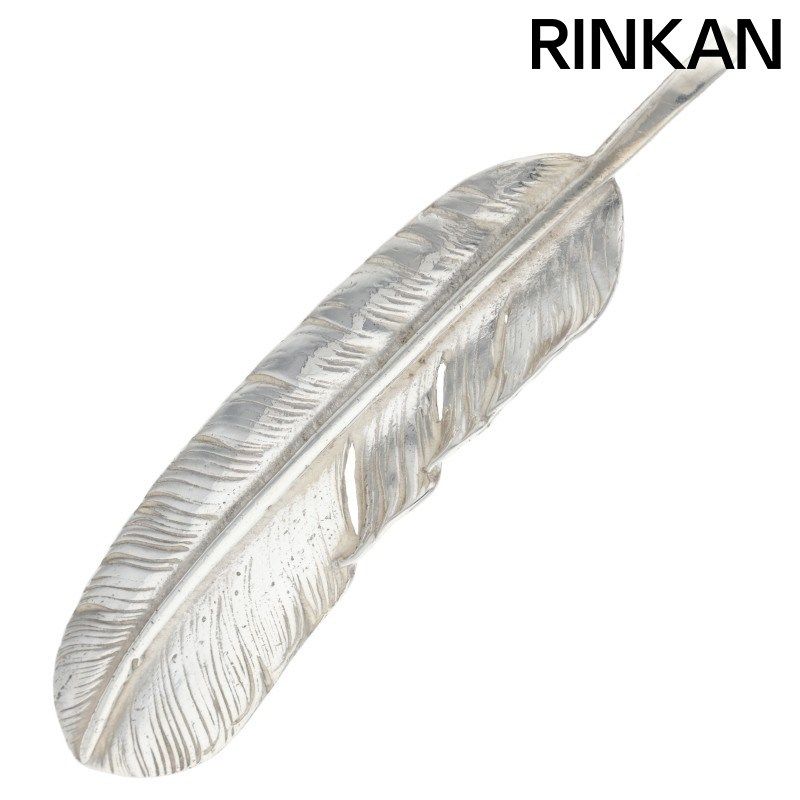 ゴローズ オールドプレーン特大フェザー 左向き ネックレストップ メンズ 特大 12|28～1|6 発送 問い合わせ遅延