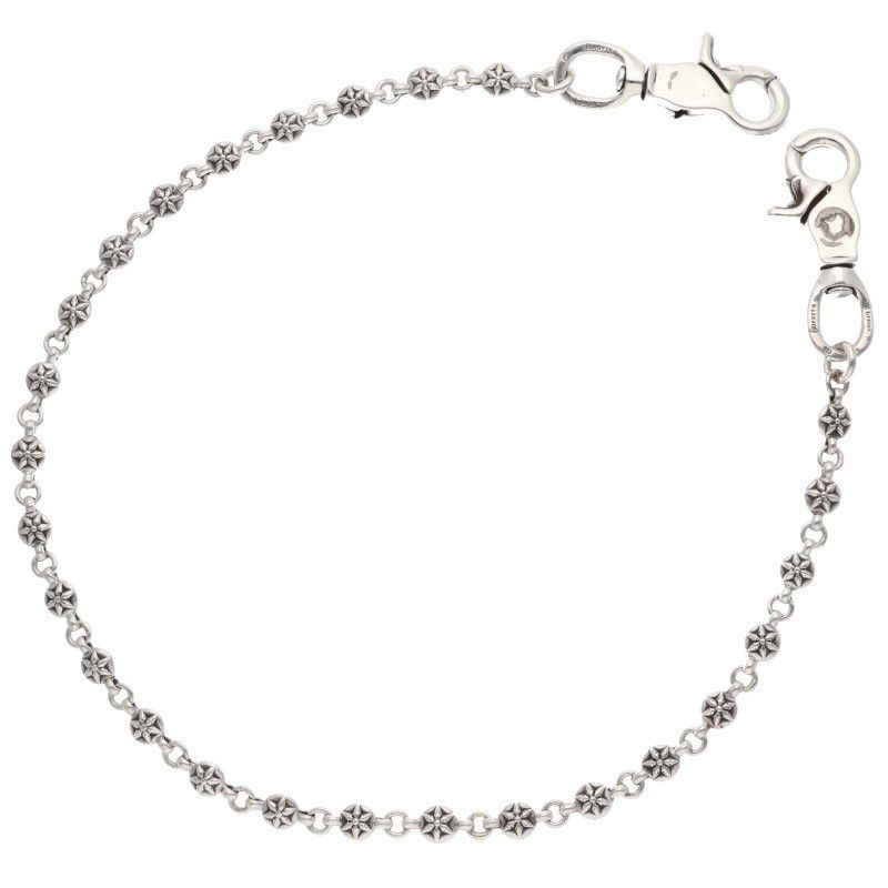 クロムハーツ 1BALL LONG-T/2クリップロング#1スターボール シルバー