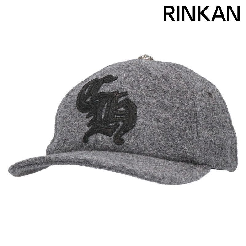 クロムハーツ CHレザーパッチウールキャップ帽子 メンズ ONE SIZE 12|28～1|6 発送 問い合わせ遅延