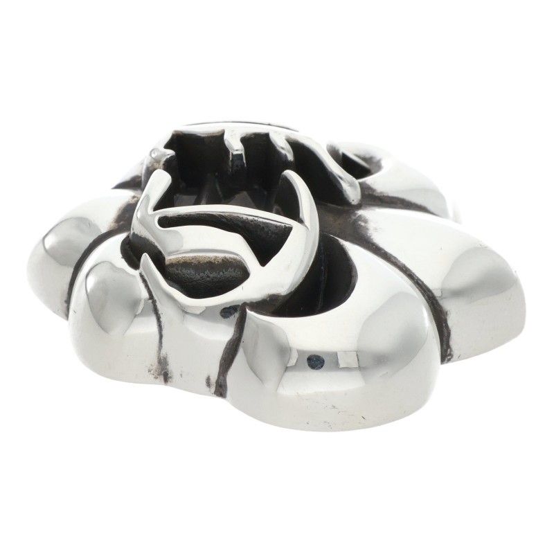 クロムハーツ   MAGNET BS レイズドBSフレアマグネット 2012年クリスマスノベルティ シルバーマグネット 中古 SJ02 クロムハーツ MAGNET BS/レイズドBSフレアマグネット 2012年クリスマス