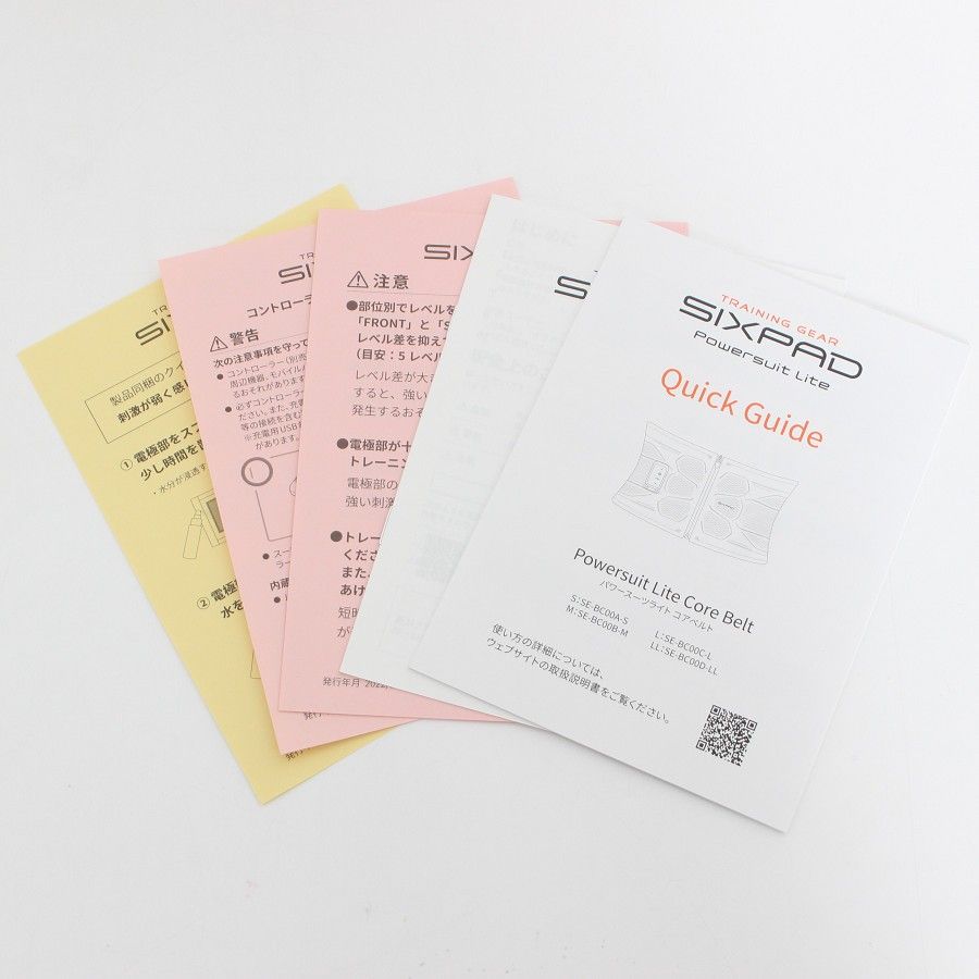 美品】MTG SIXPAD Powersuit Core Belt SE-BC00B-M シックスパッド