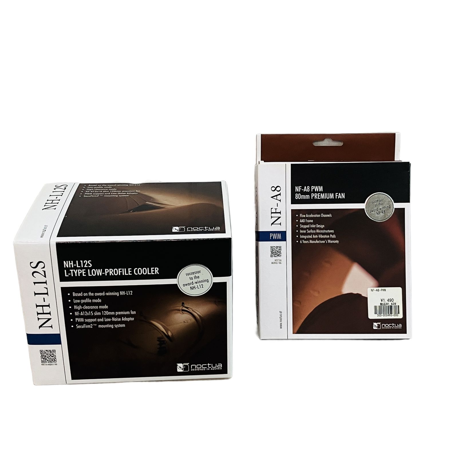 noctua NH-L 12 S CPUクーラー | NF-A 8 ケースファン セット PCパーツ