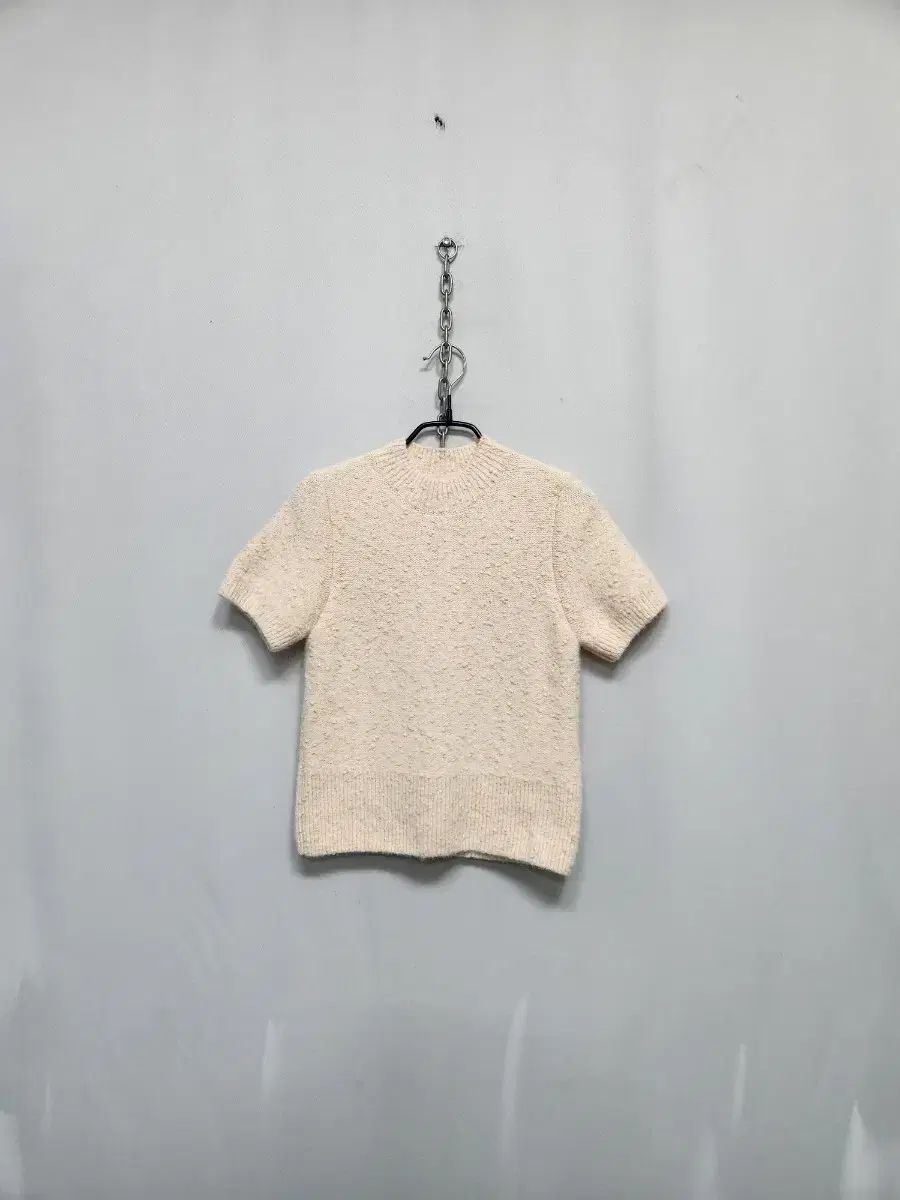 サンドロ 半袖 ニット アンゴラ 35%