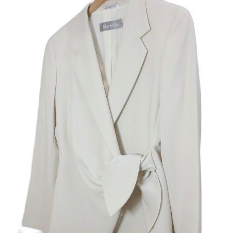 マックスマーラ MAX MARA 銀タグ ジャケット カシュクール 総裏地