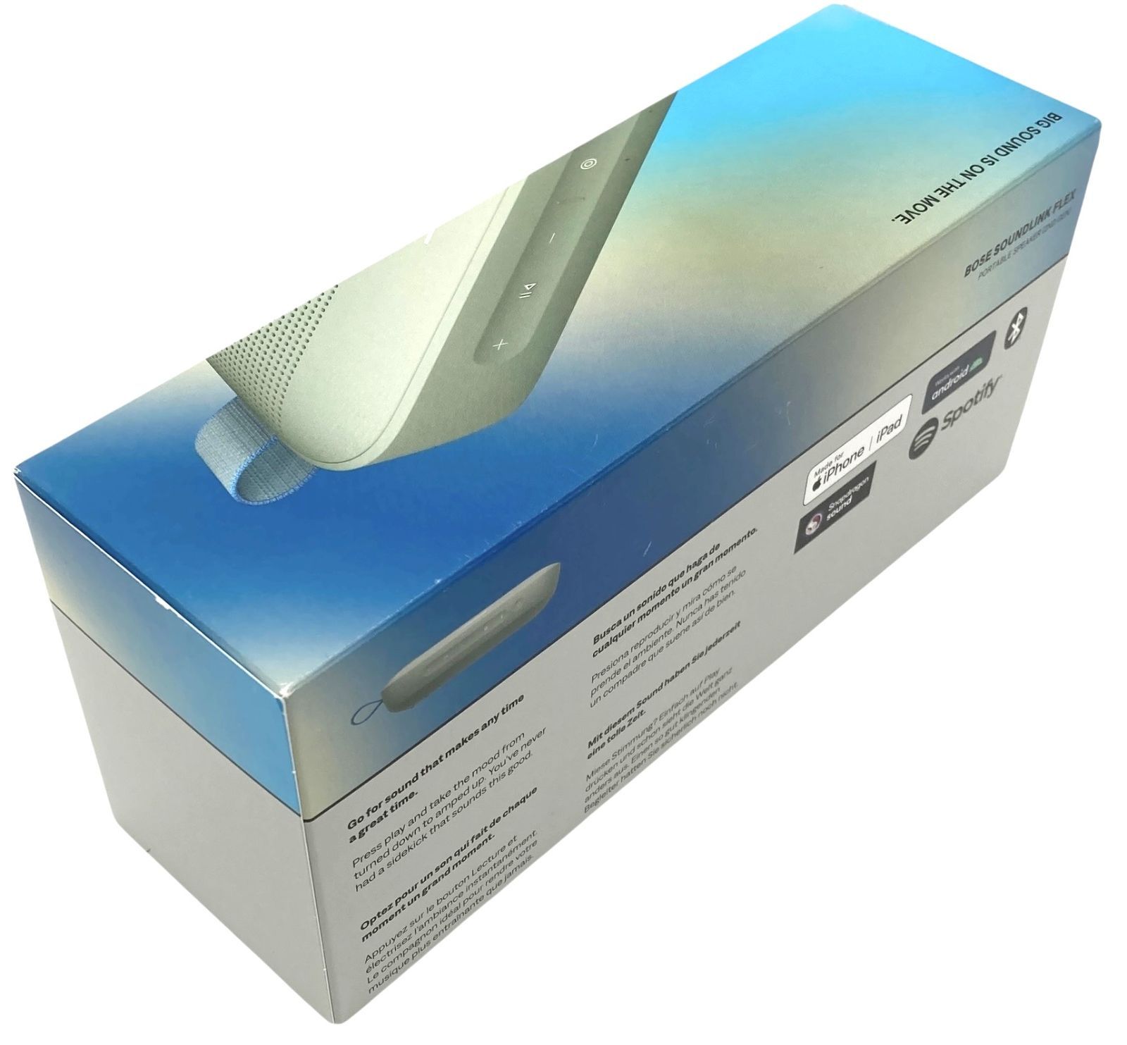  s 736 Bose SoundLink Flex Portable Speaker 第2世代 Bluetoothスピーカー IP 67防水防塵 12時間再生 USB-C充電 PositionIQ対応 ポータブルスピーカー 付属品完備 ワイヤレススピーカー スピーカー ウーファー