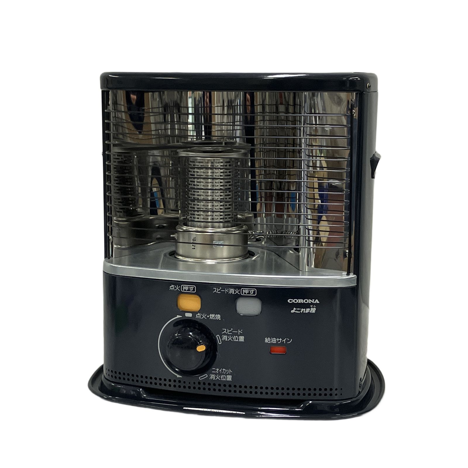 CORONA RX-2221Y-HD 自然通気形開放式石油ストーブ ダークグレー 箱
