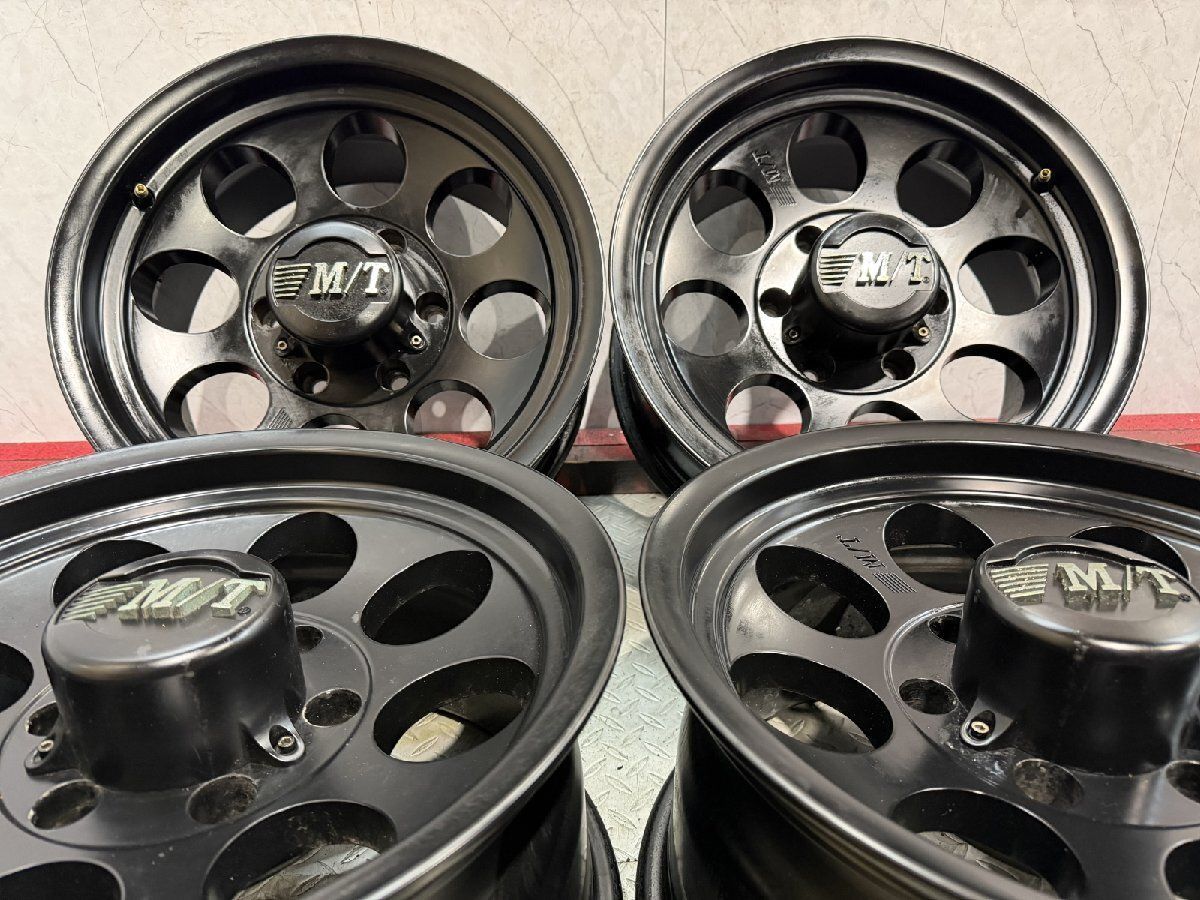 M/T ミッキートンプソン 社外ホイール 16インチ 4本 8J6HPCD139.7±0