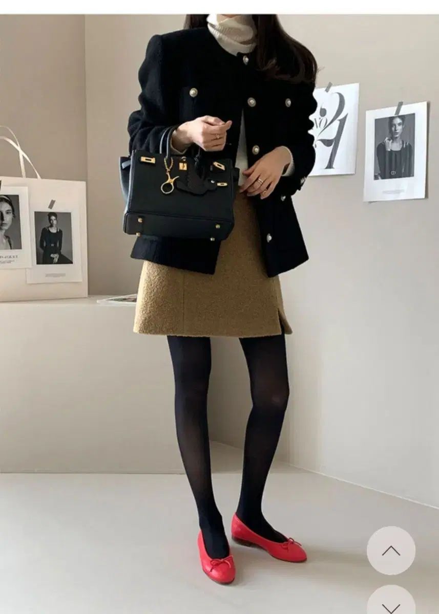 キャメルベージュ L