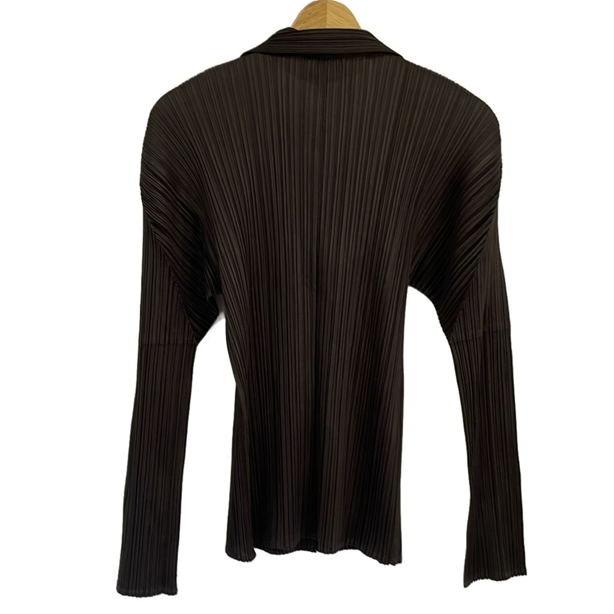 極美品✨PLEATS PLEASE XLサイズ 黒色　シャツ　長袖　メッシュ 30945035_60009814_600.jpg