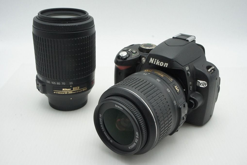 Nikon ニコン D 60 ダブルズームレンズキット デジタル一眼レフカメラ 251219 a