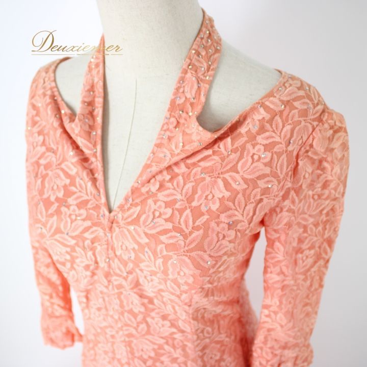 社交ダンス 衣装 スタンダード ドレス ワンピース パーティ衣装 U:NA