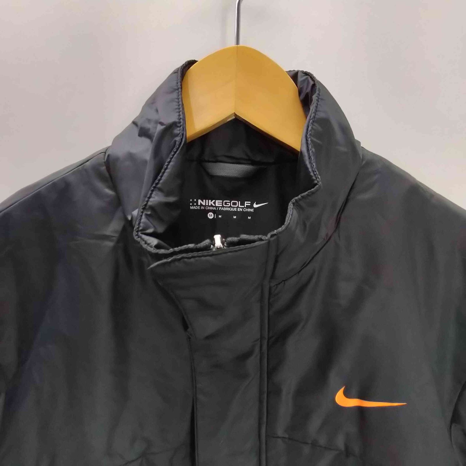 ナイキゴルフ NIKE GOLF スウッシュ ロゴ プリント 中綿 フルジップ