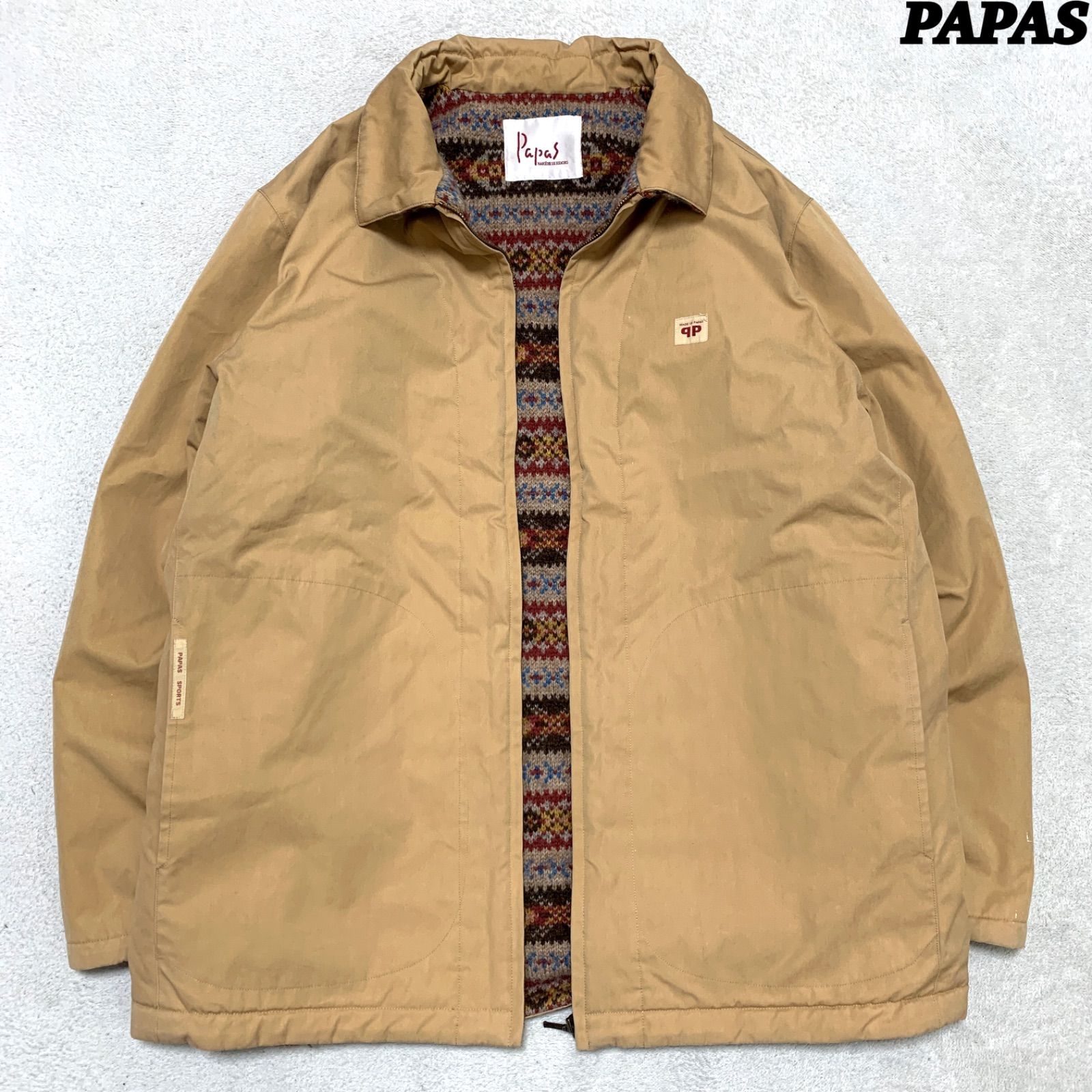 PAPAS ハンティングジャケット ワークジャケット カバーオール 