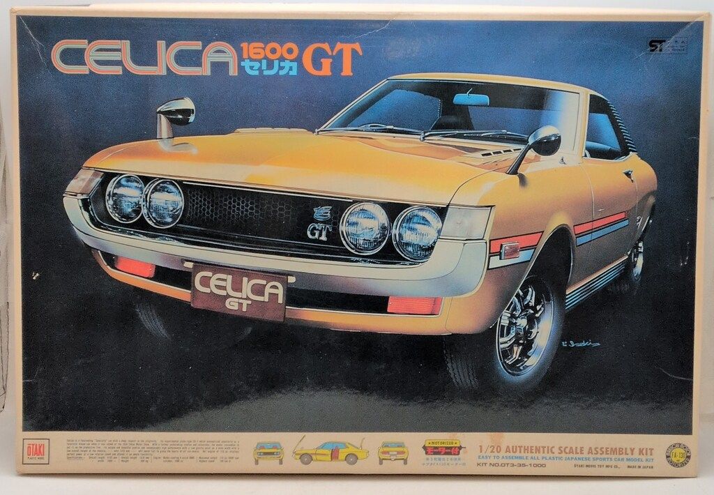 OTAKI 1 20 SCALE KIT セリカ1600 GT OT 335