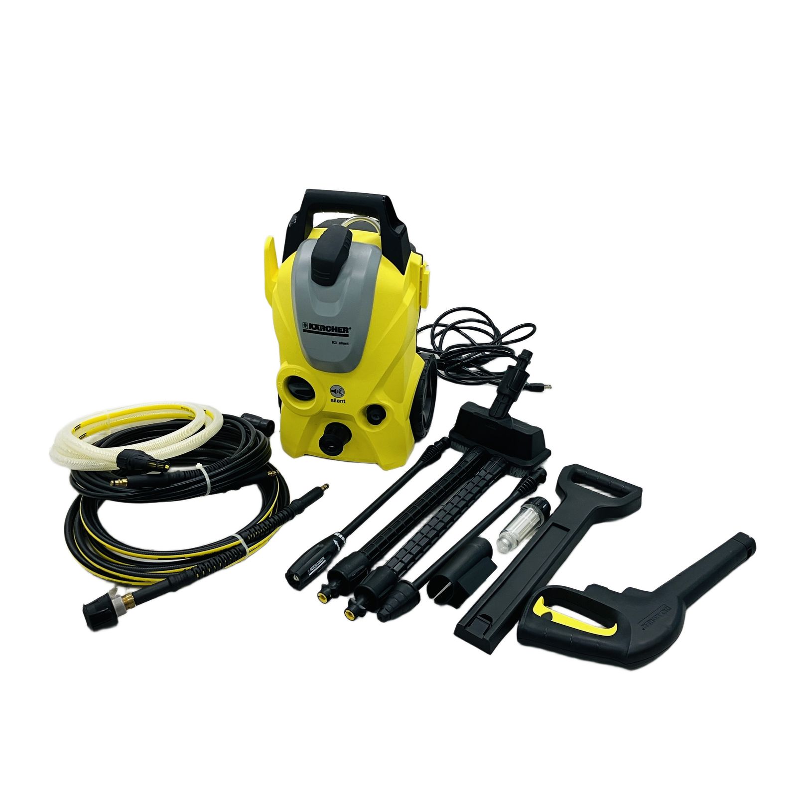 KARCHER K 3 高圧洗浄器 サイレント 高圧洗浄機 静音モデル 家庭用 洗車 掃除 大掃除 家電