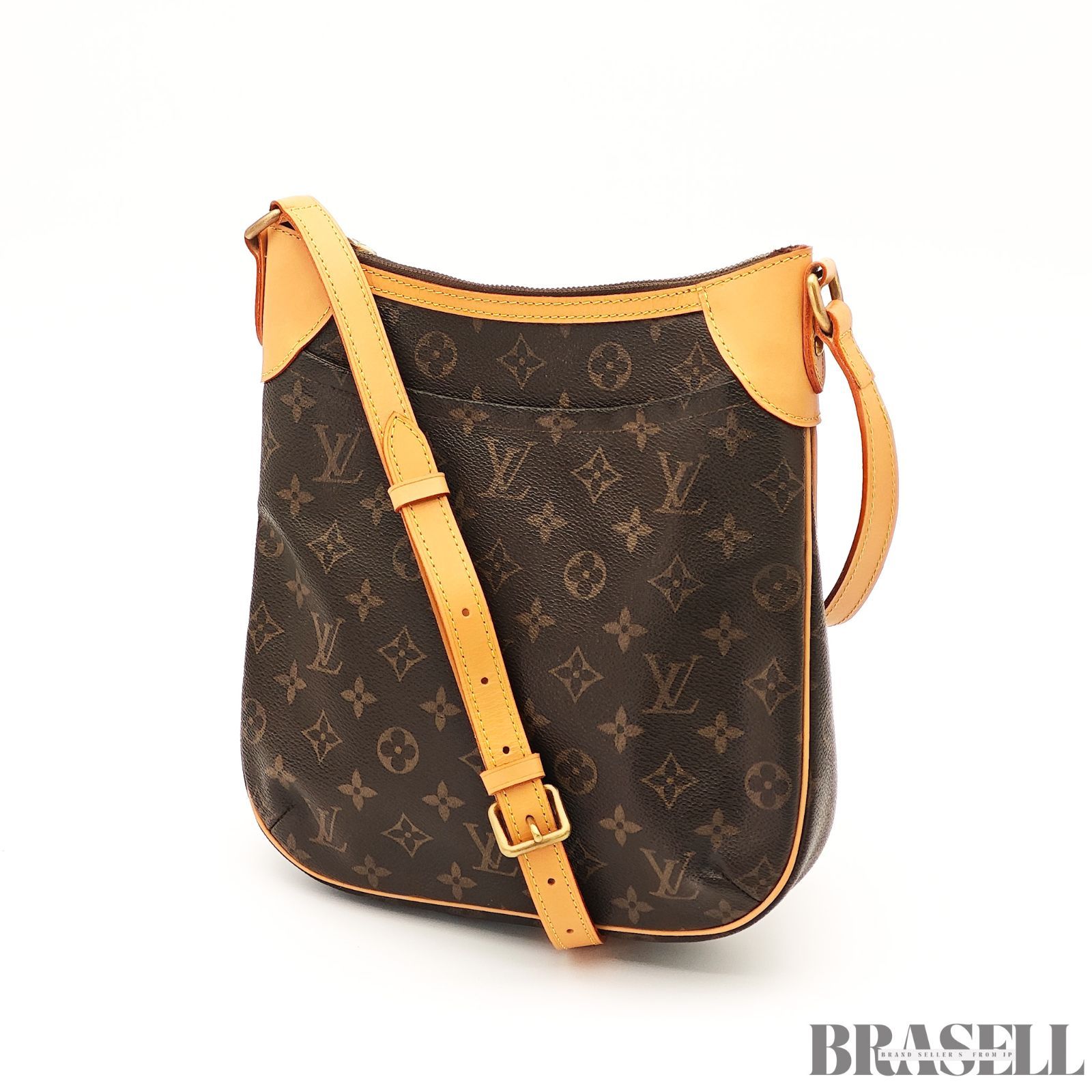 LOUIS VUITTON オデオンPM M 56390 バッグ ショルダーバッグ 縦長 ブラウン レディース