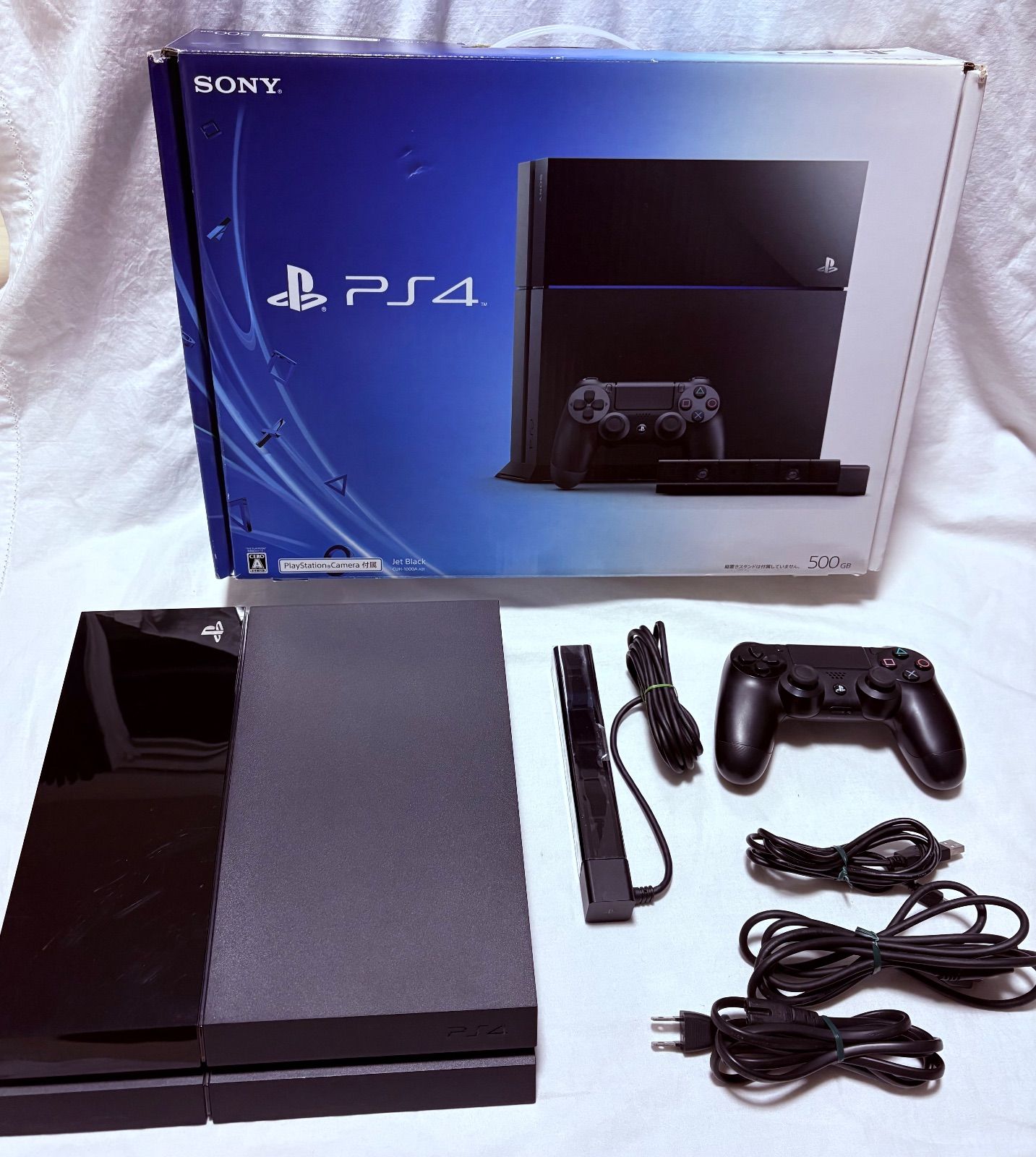 SONY PlayStation 4 cuh 1000 A 500 GB プレイステーション4 ブラック FW 10 50