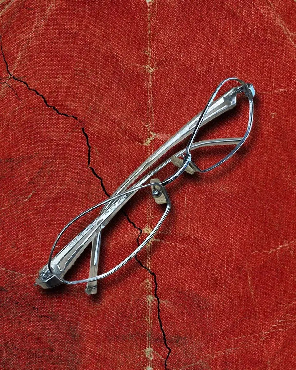 Alexander McQueen 90 s アレキサンダー マックイーン シルバー アイコニック サングラス