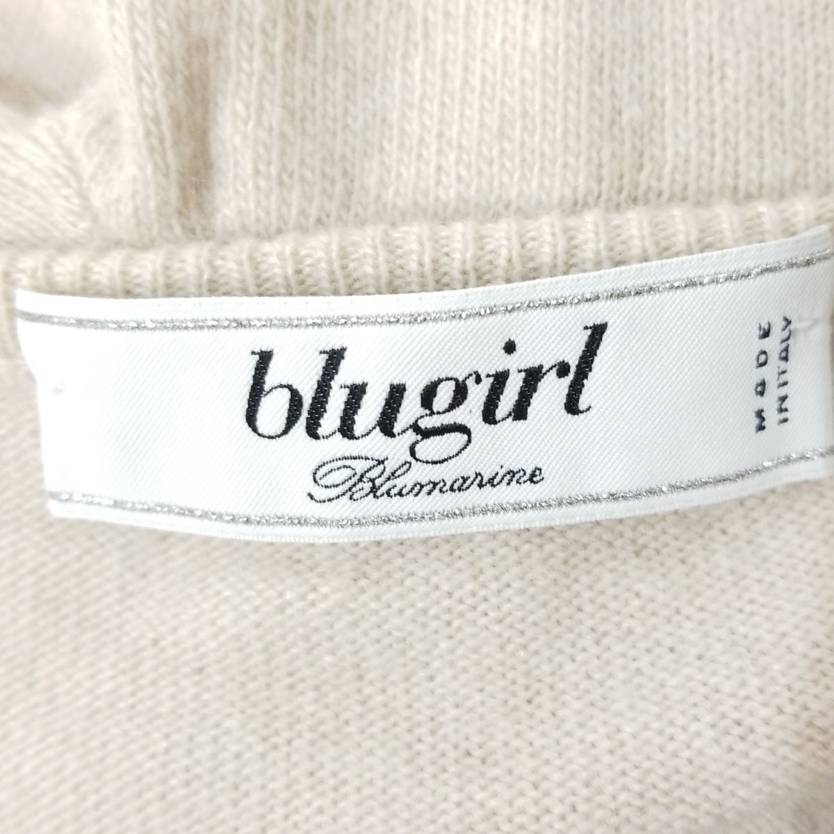 ブルーガールブルマリン 長袖セーター I 38 BLUGiRL BLUMARINE(ブルーガールブルマリン) 長袖セーター サイズ38I