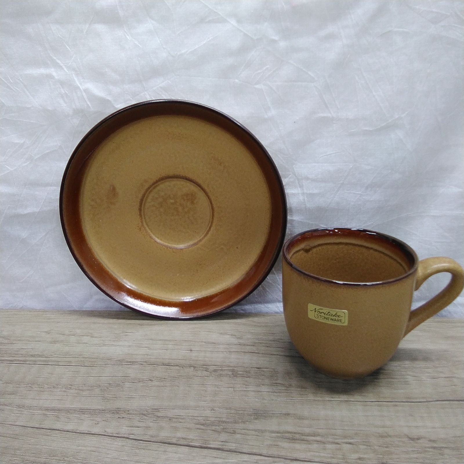 昭和レトロ Noritakeノリタケ コーヒーカップ＆ソーサー 6客セット 長