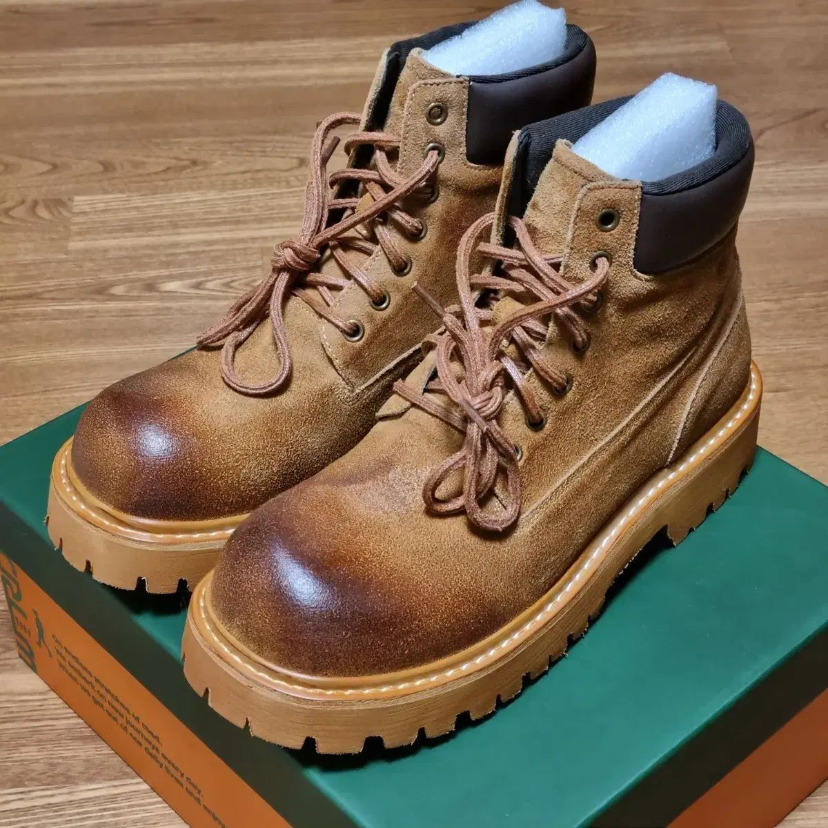 270 WE THE ROAD ウィーザロード ウォーカーブーツ キャメルウォッシュ