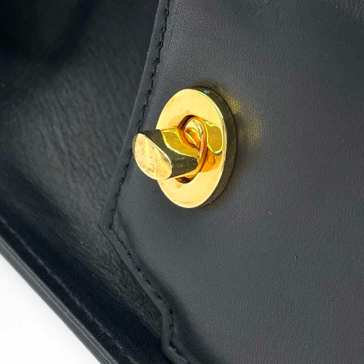 Crown Monaco クラウンモナコ 2WAYハンドバッグ ターンロック/トップ 