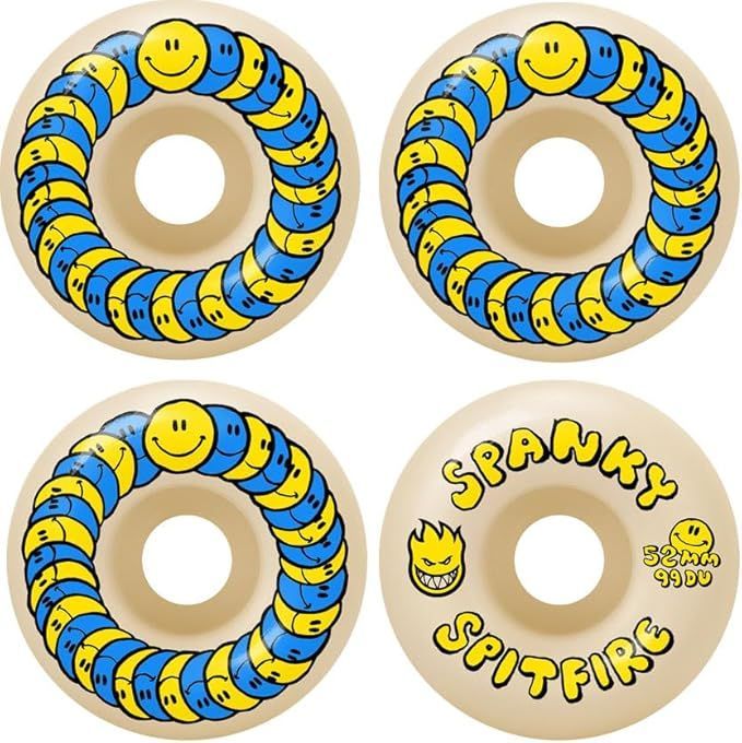 SPITFIRE 52mm F4 99 CLASSIC SPANKY HAPPY スケートボード ウィール