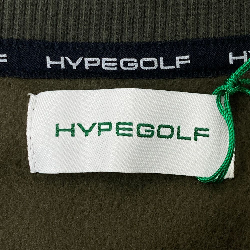 サイズ：L HYPEGOLF ハイプゴルフ フリース プルオーバー トレーナー 
