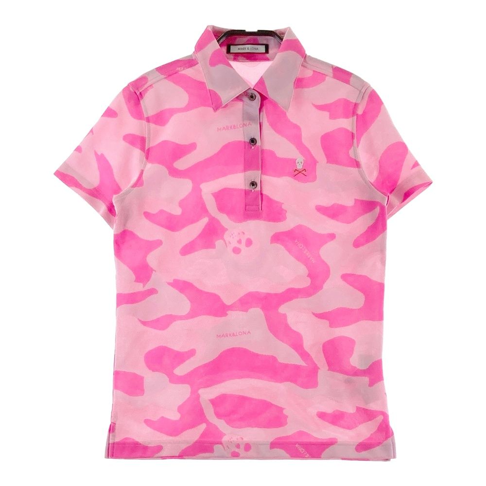 サイズ：36 MARK&LONA マークアンドロナ 半袖ポロシャツ カモフラ柄