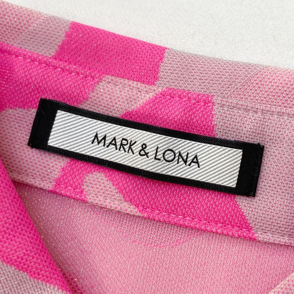 サイズ：36 MARK&LONA マークアンドロナ 半袖ポロシャツ カモフラ柄