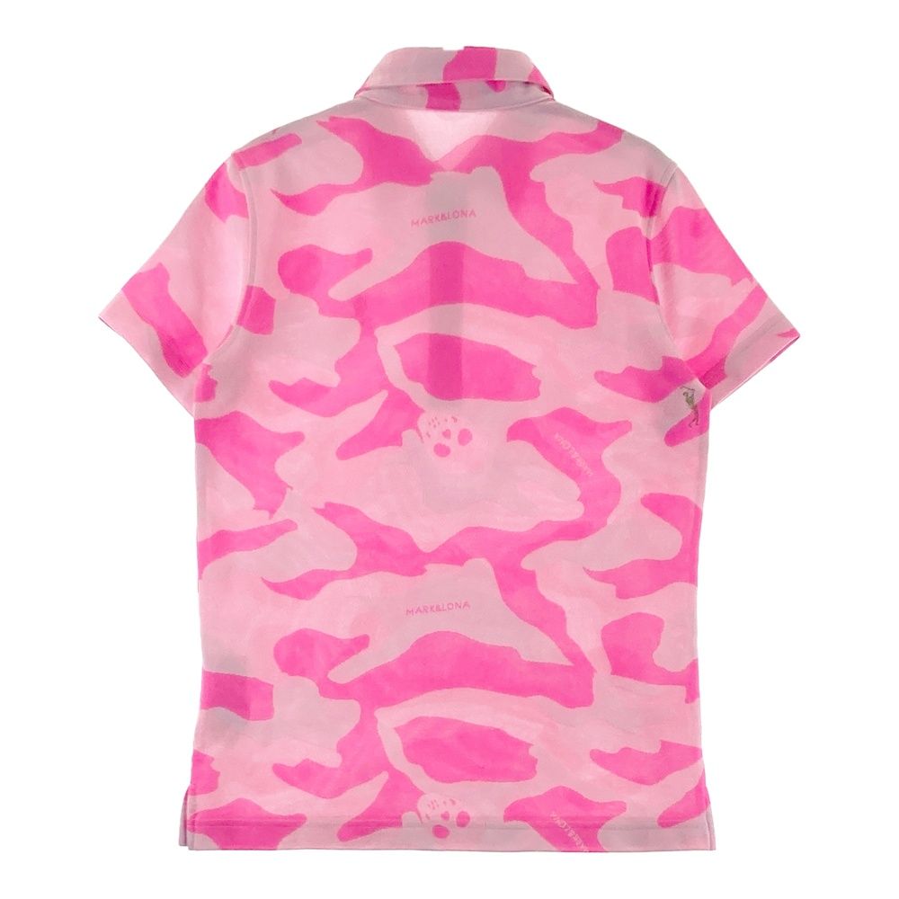 サイズ：36 MARK&LONA マークアンドロナ 半袖ポロシャツ カモフラ柄