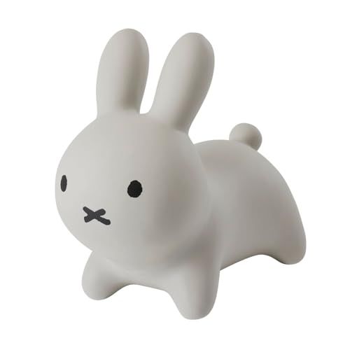 アイデス ブルーナボンボン ラビット グレー｜乗用ぬいぐるみ 3歳～ ンス遊びに 室内遊具 プレゼント 空気入れ付きpo