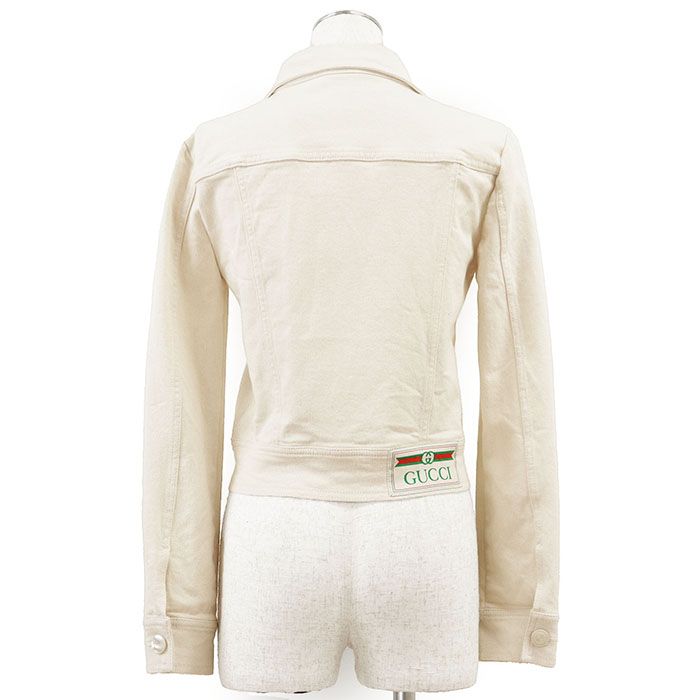 美品】GUCCI グッチ デニムジャケット Gジャン GG ロゴ インター