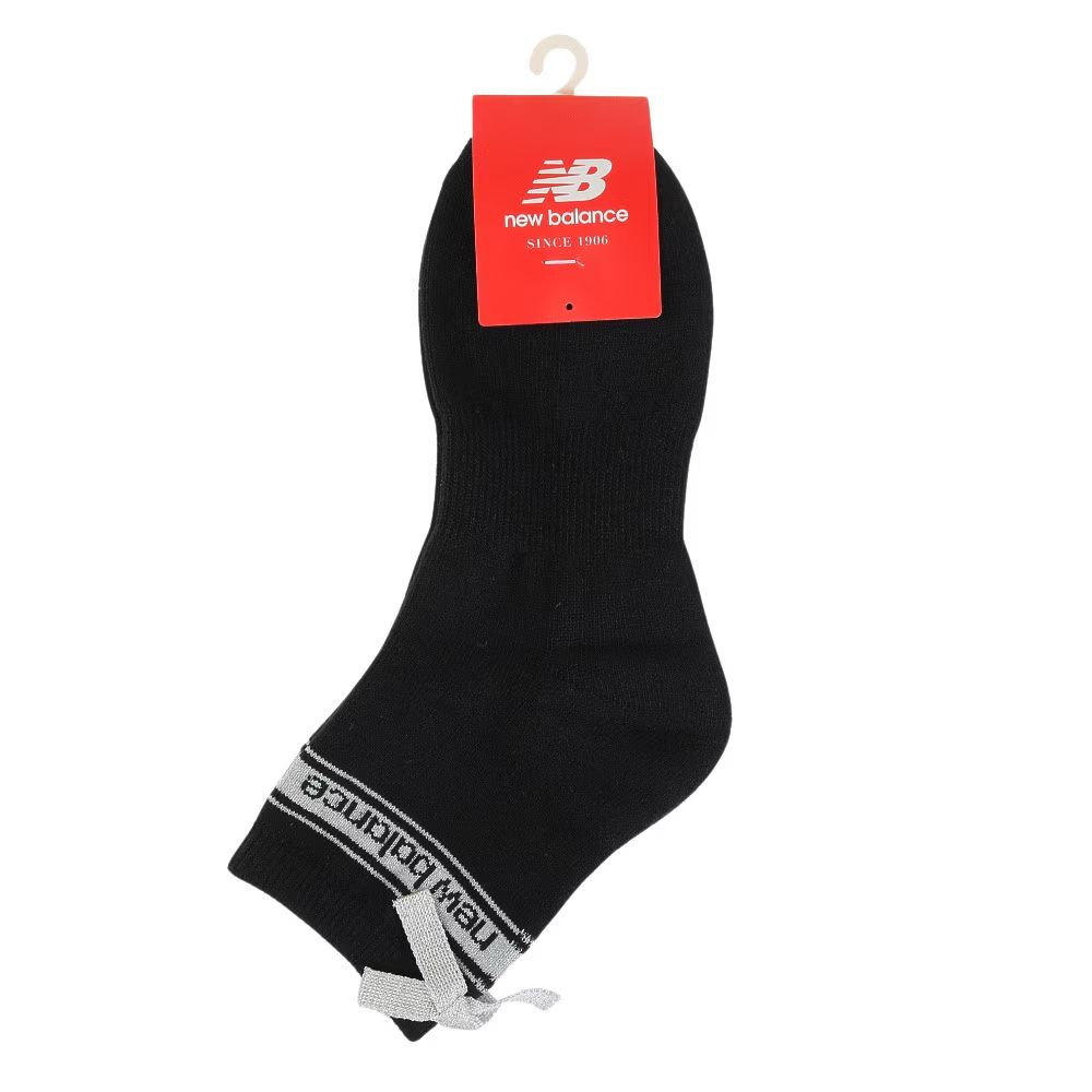 Ld新品未使用品ニューバランス 抗菌防臭 ラメリボン ソックス ゴルフ レディース newbalance（葛西店）