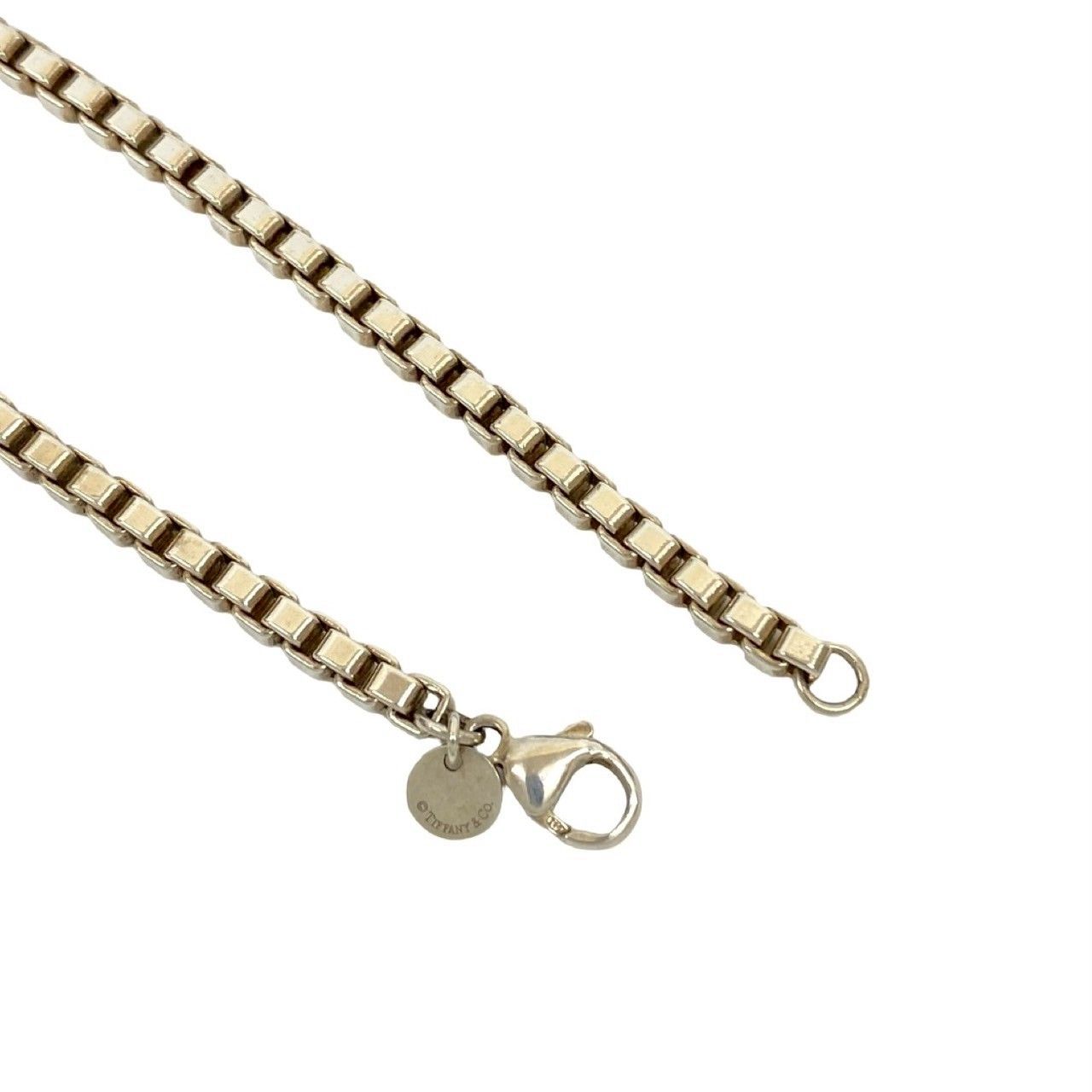 極 美品 TIFFANY&Co. ティファニー ベネチアン ブレスレット シルバー