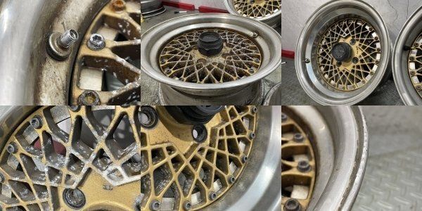  旧車ホイール RAYS VOLK Racing レイズ ボルクレーシング 14インチ 4本 6.5 J|7. .3約-2|約 9 メッシュ 当時物 MHE 257 14インチ ホイール