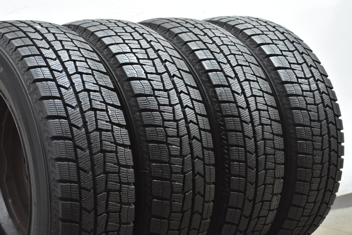  良好品 ホンダ GB 3 フリード スチール 14 in 5.5 J 50 PCD 100 ダンロップ ウインターマックス WM 02 185|70 R ノーマル戻しなどに 14インチ タイヤ ホイールセット