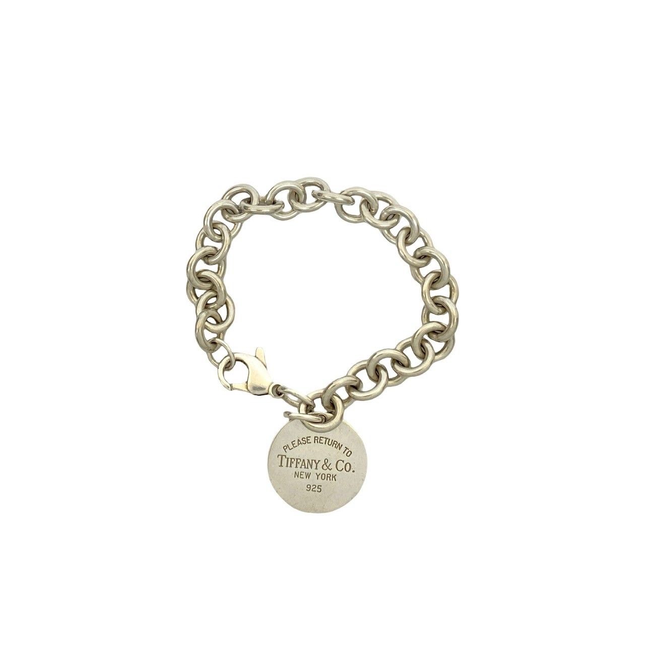 極 美品 TIFFANY&Co. ティファニー リターントゥ オーバル