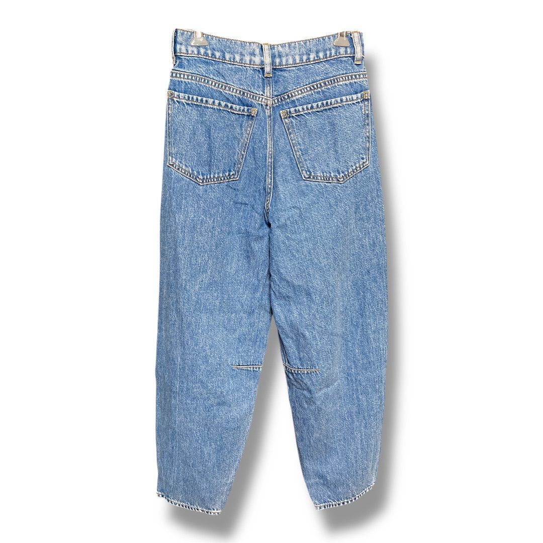 theory セオリー DROP CURVE RELAXED DENIM ドロップカーブリラックスデニム 定価35200円 ジーンズ ジーパン レディース サイズ23 ブルー 通年 19 No.K 1197