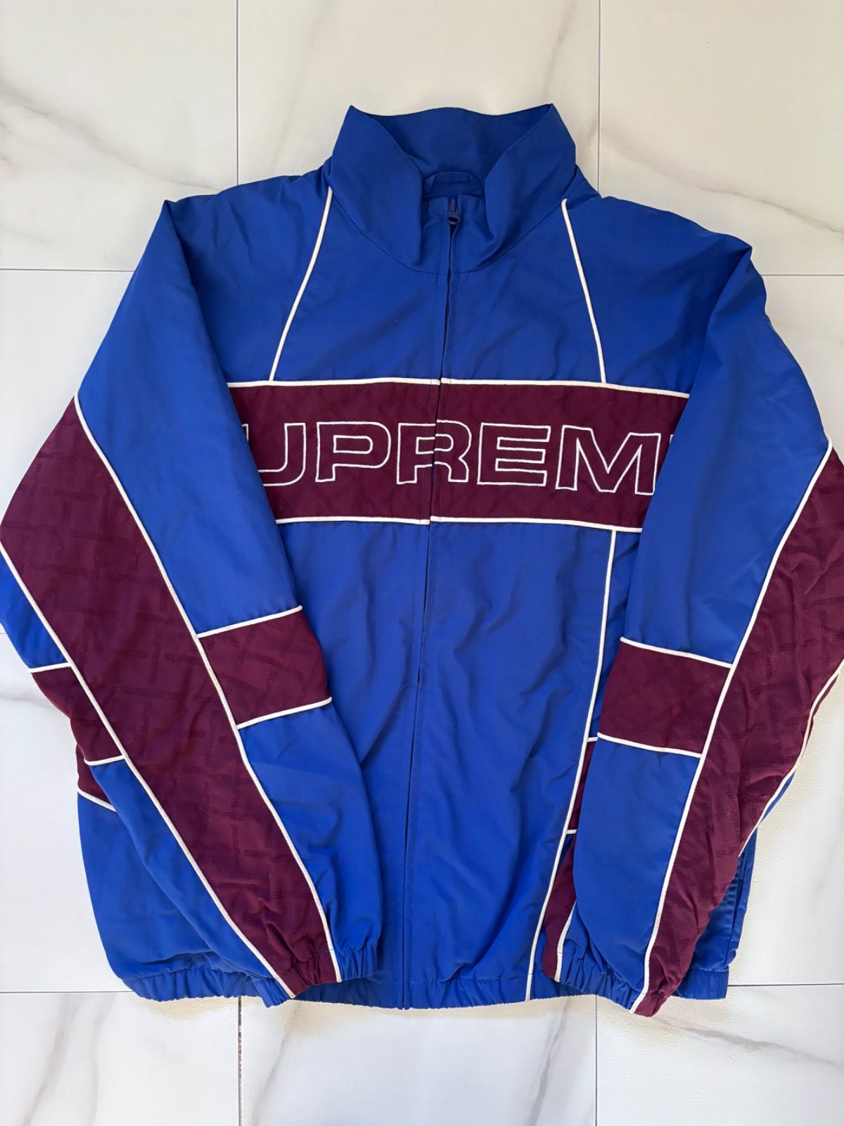 ウェア SUPREME 22AW Jacquard Panel Track Pant 22aw Supreme Jacquard Panel Track Jacket セットアッジャージ