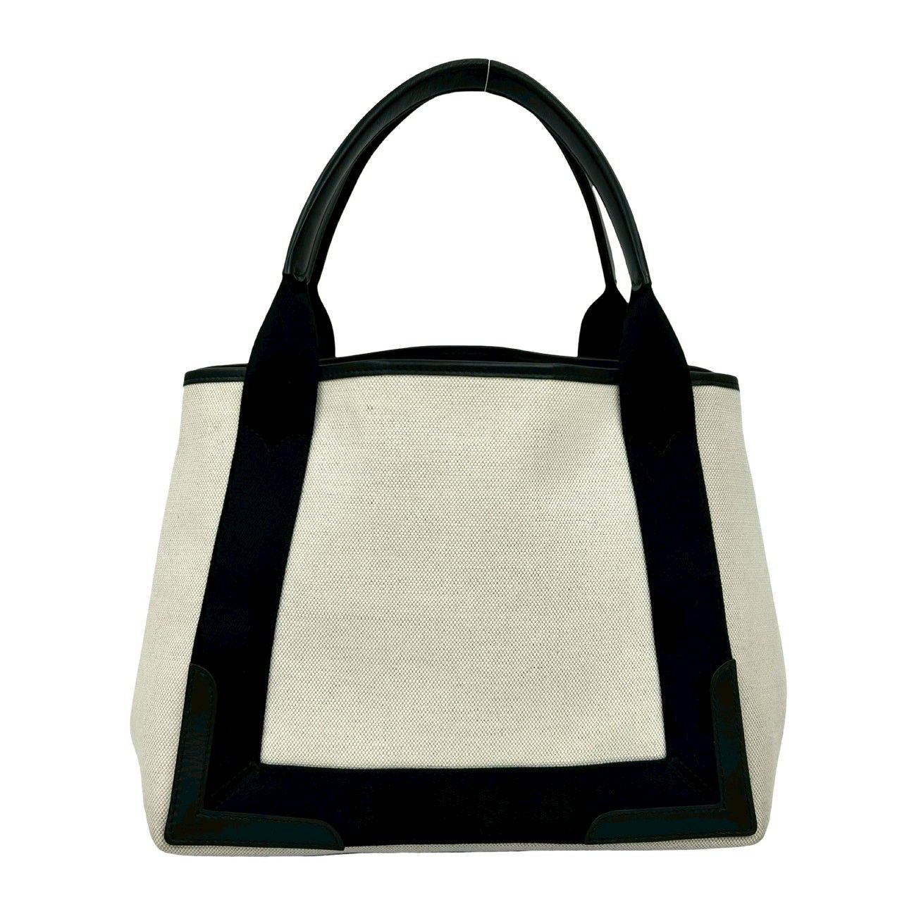 極 美品 BALENCIAGA バレンシアガ ネイビーカバス S レザー 本革