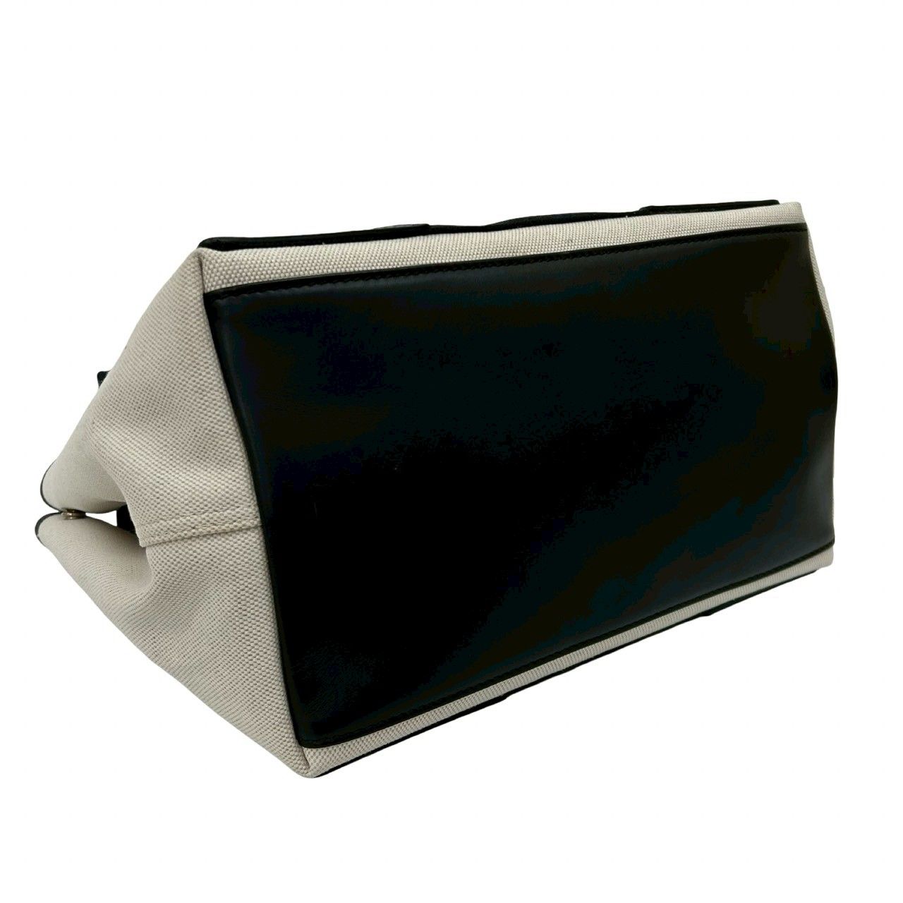 極 美品 BALENCIAGA バレンシアガ ネイビーカバス S レザー 本革 
