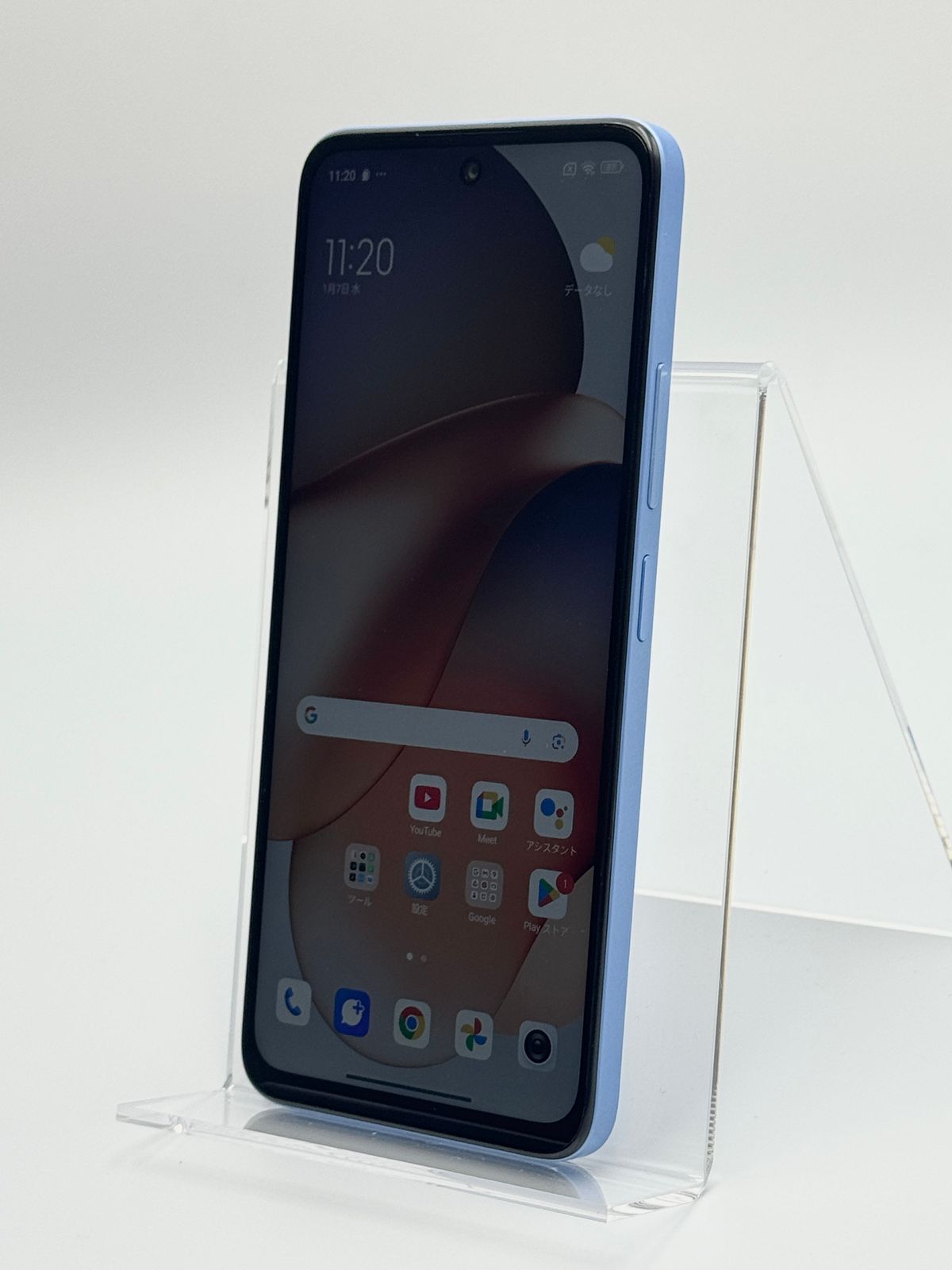 A Redmi 12 5 G XIG 03 4 GB 128 スカイブルー SIMフリー 白ロム
