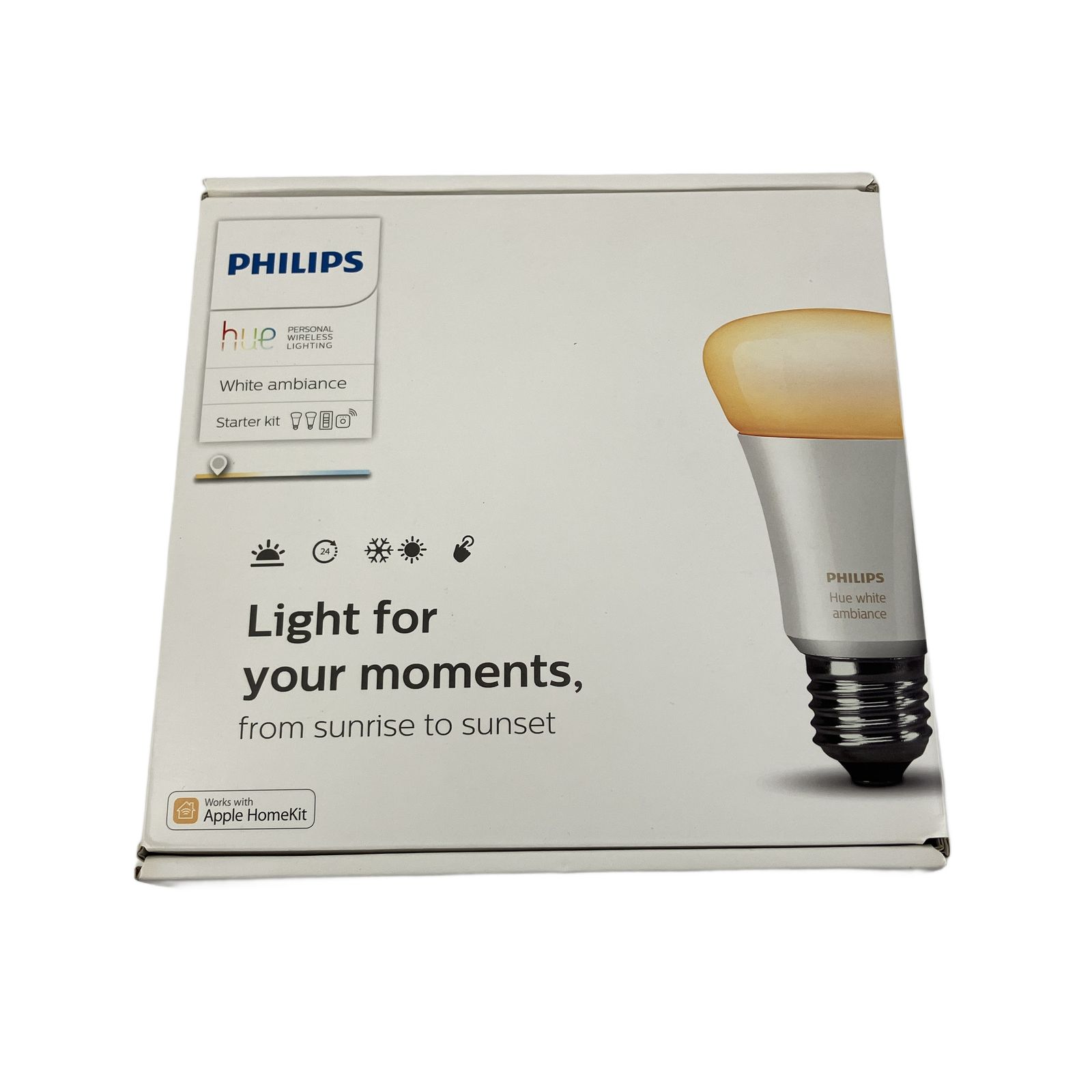 Philips hue White A 19 スマート電球スターターセット 家電 ♥