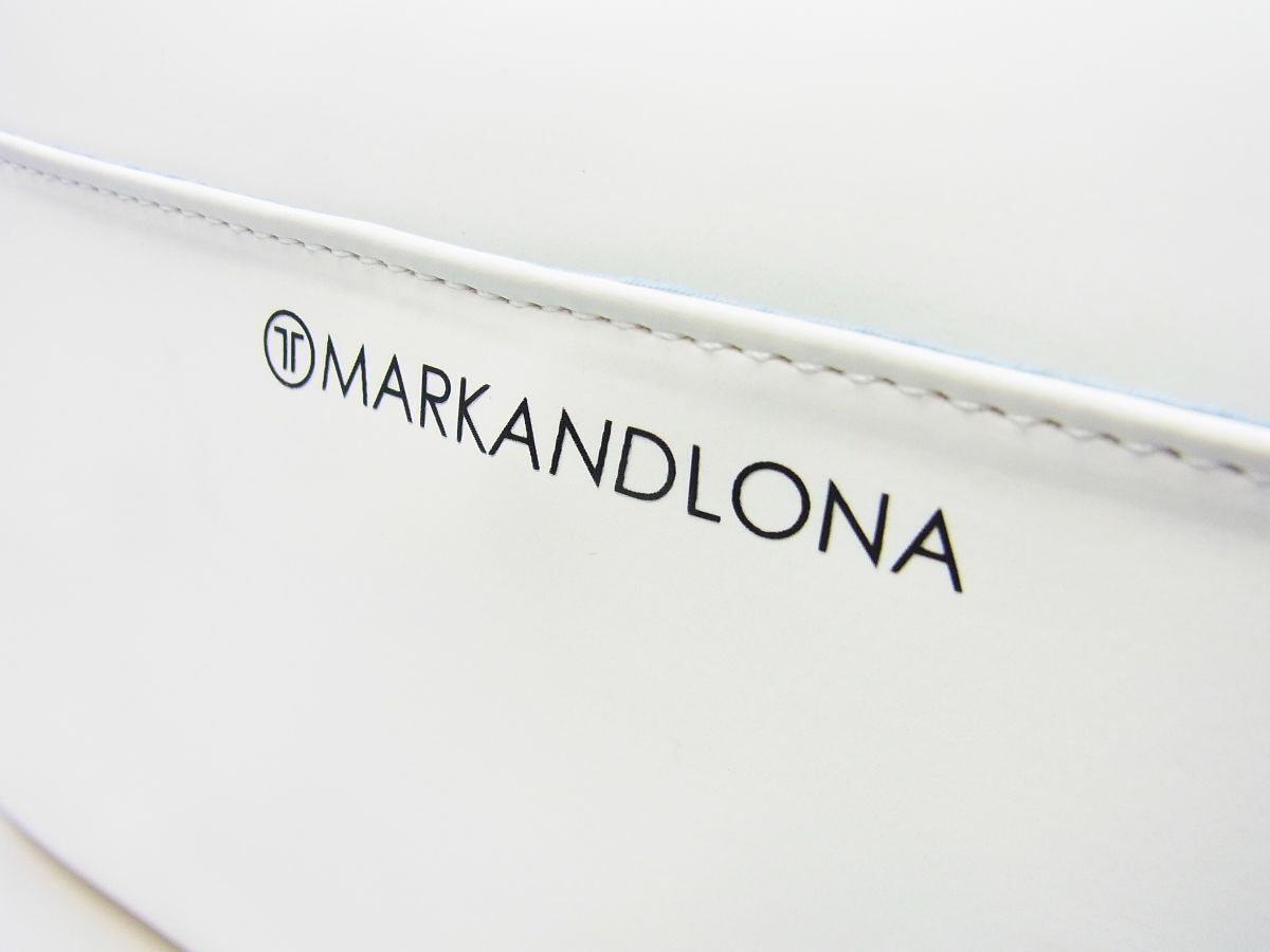  正規 MARK LONA マーク＆ロナ T3Z POUCH TLINEシリーズ 2way ターポリンポーチ MLS 5A SB03 ホワイト白 本物保証 店頭 B品汚れ有 パター ゴルフバッグ キャディバッグ ゴルフ