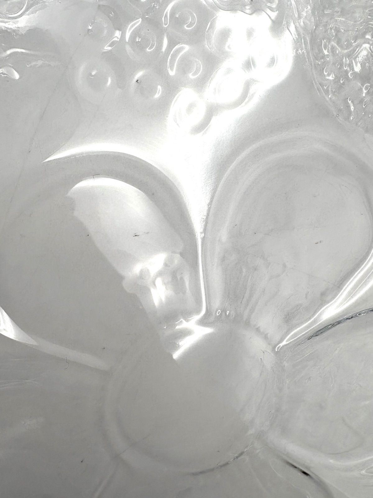  iittala イッタラ 北欧 ヴィンテージ 24 cm クリア フローラ ボウル 特大 鉢 ボウル 食器