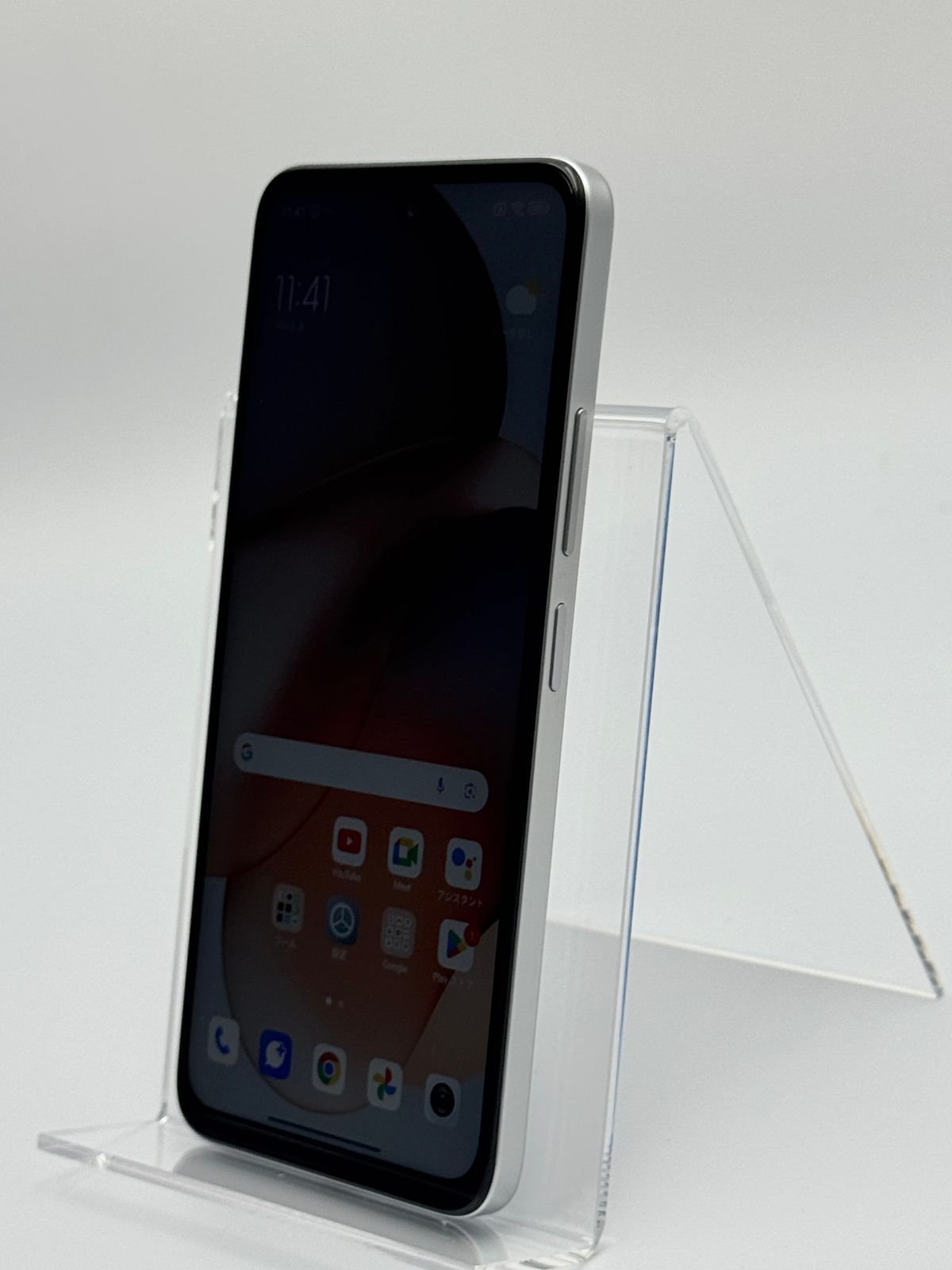 B Redmi 12 5 G XIG 03 4 GB 128 ポーラーシルバー SIMフリー 白ロム