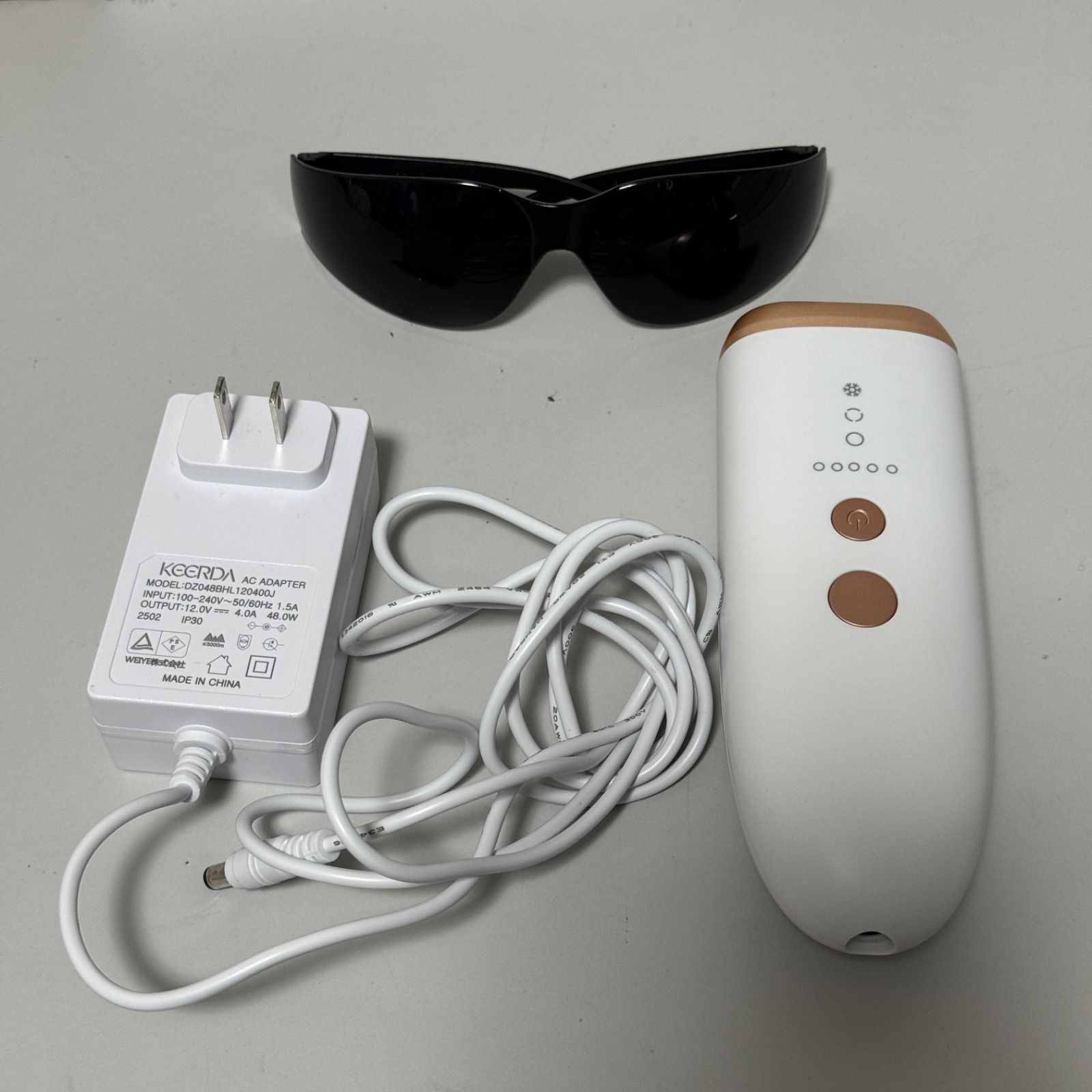 冷感機能付】IPL光脱毛器 SKB-2118 家庭用 美肌 全身ケア VIO ヒゲ 髭