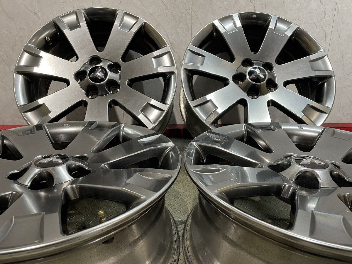 三菱 デリカD 5 ジャスパー ホイール ENKEI製 18インチ 4本 .3 38 アウトランダー|エクリプスクロスにも MHD 503